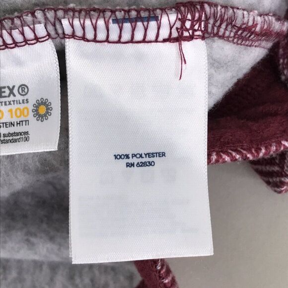 Lands' End Cowlneck Fleece Tunic Sweater Women's Large / 14-16 Herringbone Cozy - Picture 11 of 13